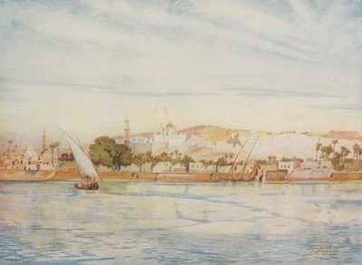 Citadela v Káhiře od Walter Spencer Stanhope Tyrwhitt