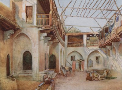 Khan El Dobabiyeh, Káhira od Walter Spencer Stanhope Tyrwhitt