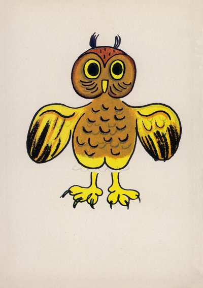 Jeden z Bláznivých lidí Waltera Triera (barevná litografie) od Walter Trier