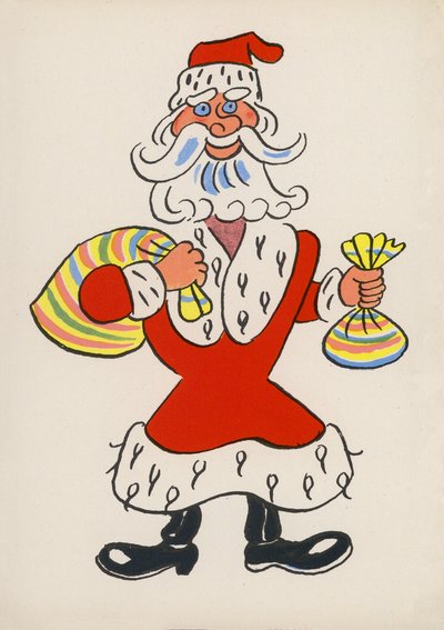 Jeden z Bláznivých lidí Waltera Triera (barevná litografie) od Walter Trier