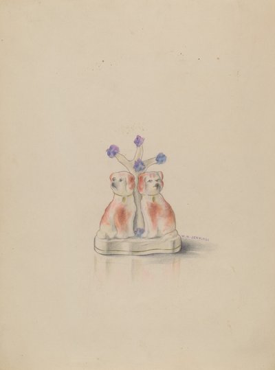 Porcelánoví psi od Walter W. Jennings
