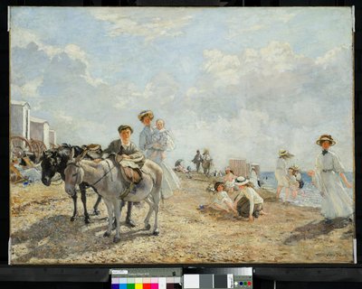 Na pláži od Walter Westley Russell