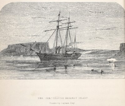 Fox Leaving Beachey Island, 1859 od Walter William May