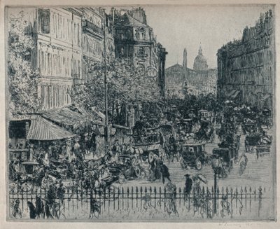 Rue Royale, Paříž, c1913 od Walter Zeising