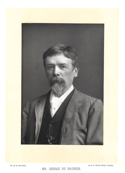 George Du Maurier, britský spisovatel a umělec, c1895. od WandD Downey