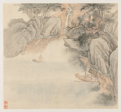 Album Landscapes: Leaf 4 od Wang Gai