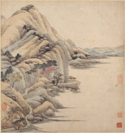 Krajiny ve stylu starých mistrů, 17. století. od Wang Jian