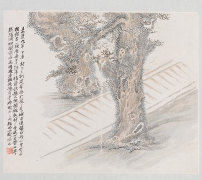 Deset lokalit spojených s Ruan Yuan, z roku 1883. od Wang Jun