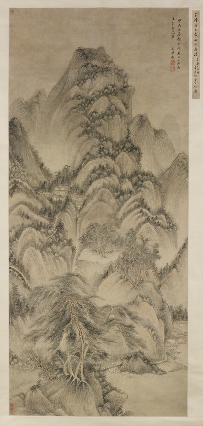 Krajina po Wang Meng od Wang Shimin