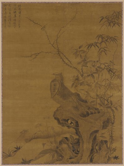 Bažanti, dynastie Yuan, 14. století. od Wang Yuan