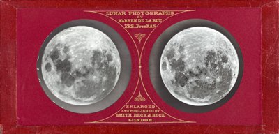 Úplněk,1858-1859, vytištěno 1862 (foto) od Warren De La Rue