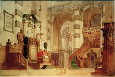 Interiér katedrály od Vasilij Dmitrievich Polenov