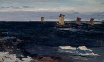 Objevitelská plavba / Krajnew od Wassili Wassiljewitsch Krajnew