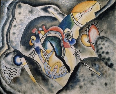 Černá mrtvice, 1920 od Wassily Kandinsky