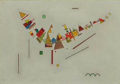 Úhlová houpačka; Winkelschwung od Wassily Kandinsky
