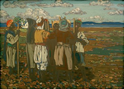 Pracující otroci od Wassily Kandinsky