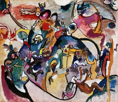 Páry v zámeckém parku II od Wassily Kandinsky