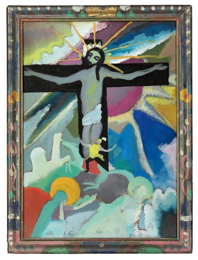 Ukřižovaný Kristus; Ukřižovaný Kristus od Wassily Kandinsky
