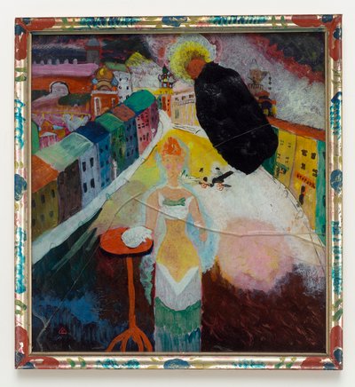 Dáma v Moskvě od Wassily Kandinsky