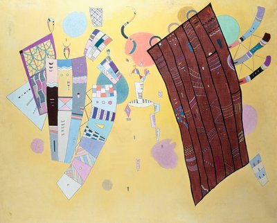 Delikátní napětí od Wassily Kandinsky