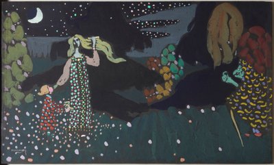 Noc od Wassily Kandinsky