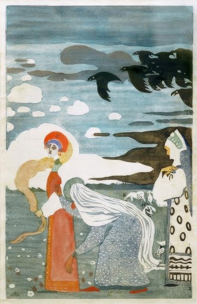 Havrani od Wassily Kandinsky