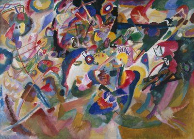 Návrh 3 pro "Composition VII" od Wassily Kandinsky