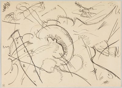 Návrh filmu „Obrázek s bílým okrajem“ od Wassily Kandinsky