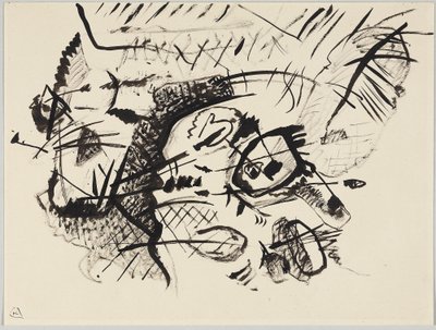Předloha pro „Composition VII“ od Wassily Kandinsky