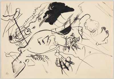 Předloha pro „Composition VII“ od Wassily Kandinsky