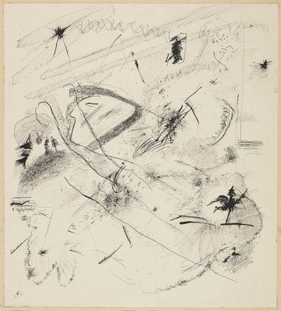 Návrh pro „Black Lines“ od Wassily Kandinsky