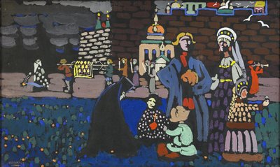 Pohřeb od Wassily Kandinsky