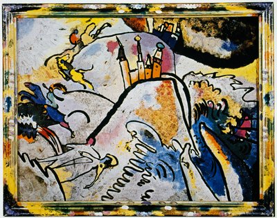 Malování na sklo se sluncem (malé radosti) od Wassily Kandinsky