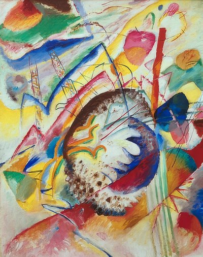 Skvělá studie. 1914 od Wassily Kandinsky