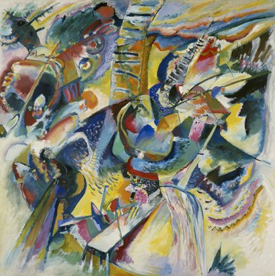 Improvizace Klamm od Wassily Kandinsky