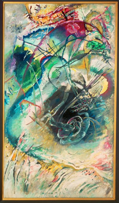 Improvizace bez názvu (malba na plátně) od Wassily Kandinsky