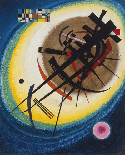 Ve světlém oválu, 1925 od Wassily Kandinsky
