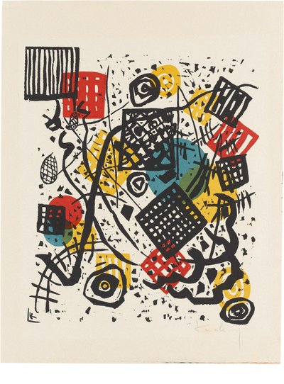 Kleine Welten V od Wassily Kandinsky
