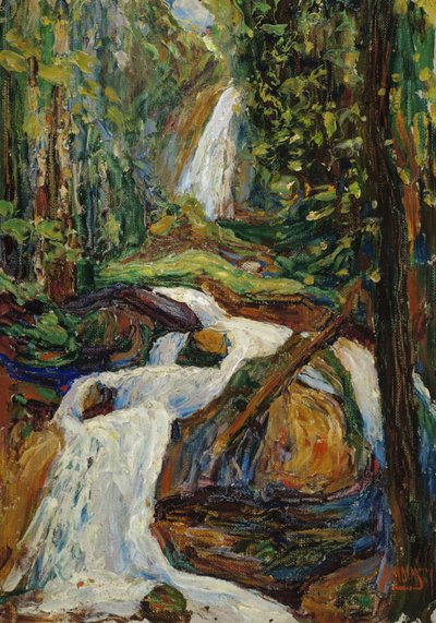Kochel - Vodopád I od Wassily Kandinsky