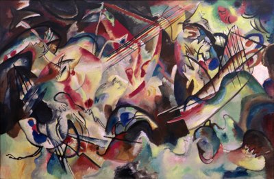 Složení VI od Wassily Kandinsky