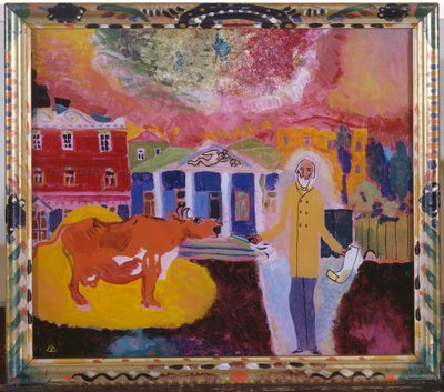 Kráva v Moskvě od Wassily Kandinsky
