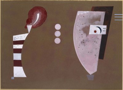 "" Rukavice "" (Center du Circle) - Painter Day Vassily Kandinsky (au Wassily Kandinsky od Wassily Kandinsky