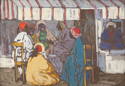 Kavárna Mohren, 1905. od Wassily Kandinsky