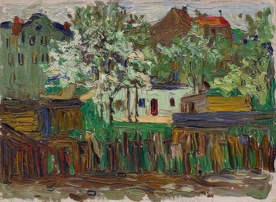 Mnichov. Kolem 1901-02 od Wassily Kandinsky