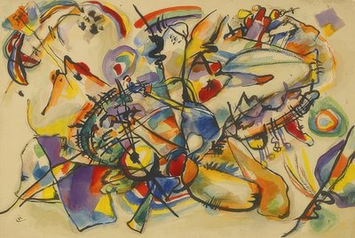 Nepojmenovaná. Kolem roku 1916 od Wassily Kandinsky