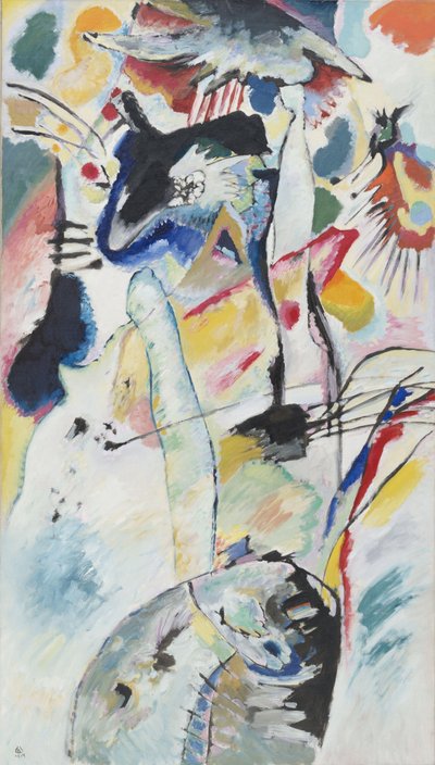 Panel pro Edwina ಂಪಂಪಬೆಬೆಬೆಬೆಲ್ಲ್ಲ್ ನ್ ೩ - Malířův den Vassily Kandinsky od Wassily Kandinsky