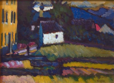 Peterskapelle v Murnau od Wassily Kandinsky