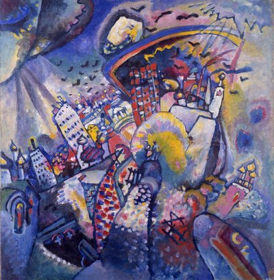 Rudé náměstí, 1916 od Wassily Kandinsky