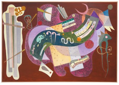 Pevné a zakřivené od Wassily Kandinsky