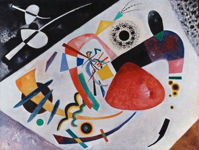 Červená skvrna II od Wassily Kandinsky